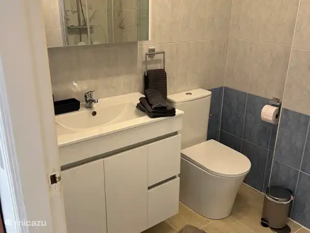 Casa El Ensueño penthouse, vue sur la mer | Espagne, Costa Cálida, Bolnuevo - appartement salle de Bains