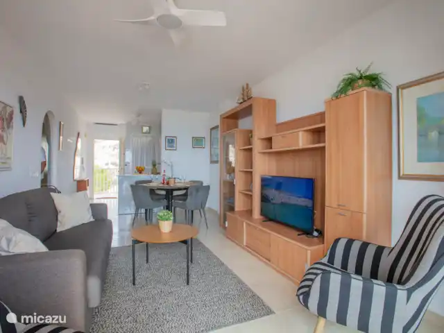 Casa El Ensueño penthouse, vue sur la mer | Espagne, Costa Cálida, Bolnuevo - appartement Salon