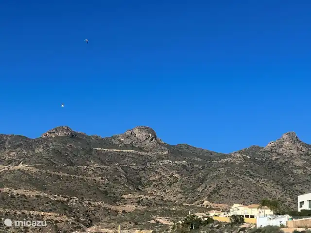 Casa El Ensueño penthouse, vue sur la mer | Espagne, Costa Cálida, Bolnuevo - appartement Vue depuis le toit-terrasse