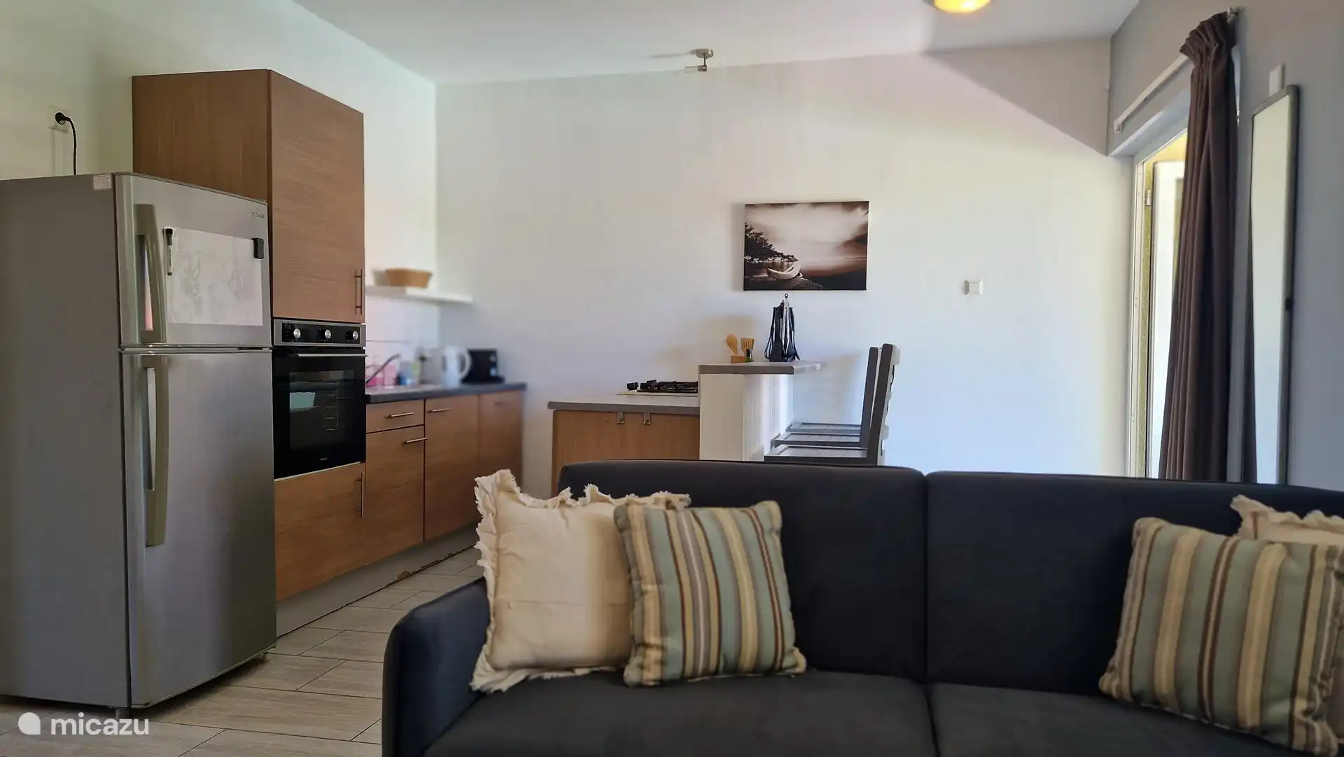 Wohnzimmer und Küche