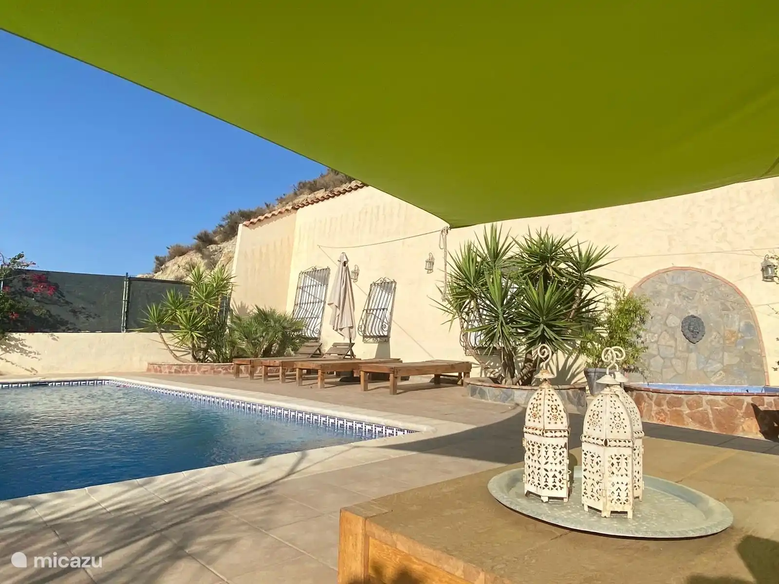 Öko-Höhlenwohnung mit privatem Pool in Spanien, Costa de Almería, Cuevas del Almanzora - Appartement