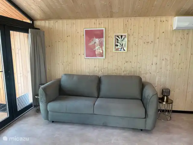 Hella : Aventure et Nature  | Pays-Bas, Overijssel, Haarle - chalet Canapé-lit confortable pouvant accueillir 3/4 personnes