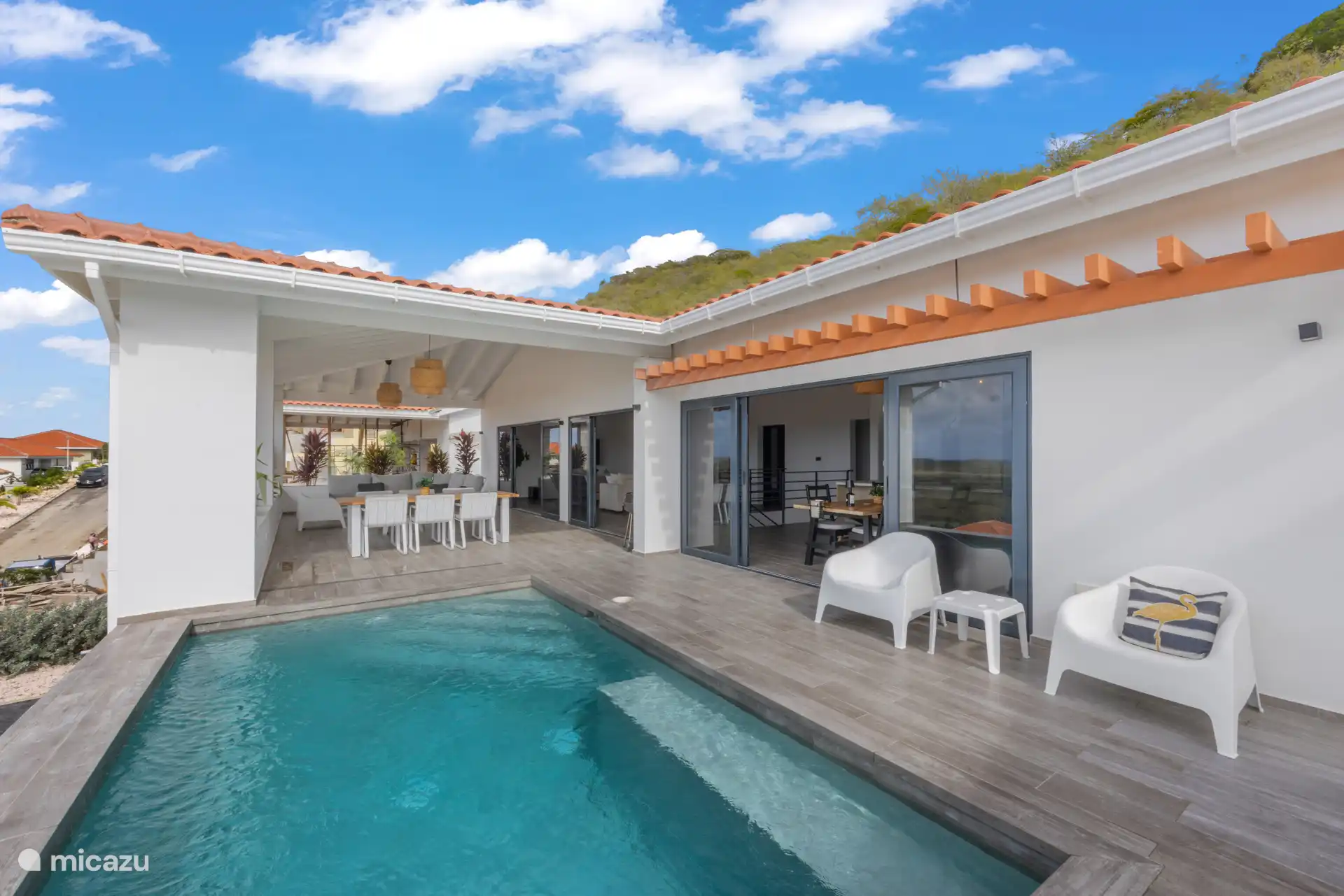 villa huren in Curaçao, Banda Abou (west), Fontein – Villa Bista di Laman