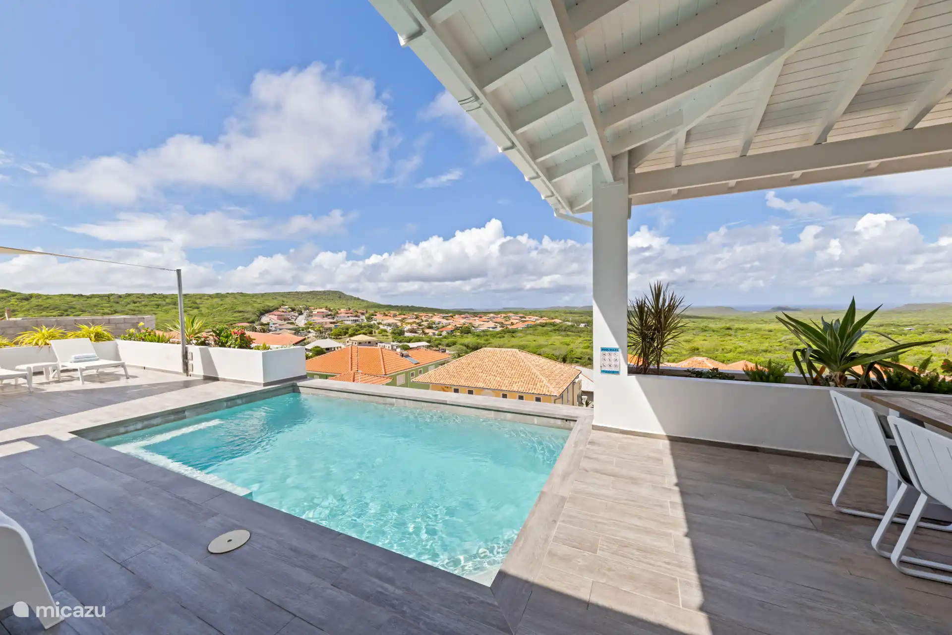 villa, Fontein, Banda Abou (West), Curaçao - Villa Bista di Laman 