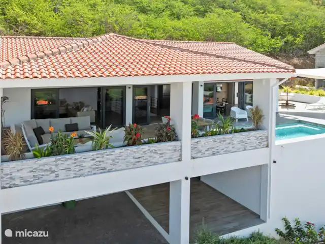 Villa Bista di Laman  en Curazao, Bandabou (oeste), Fontein - villa Vista exterior de Villa Bista di Laman.