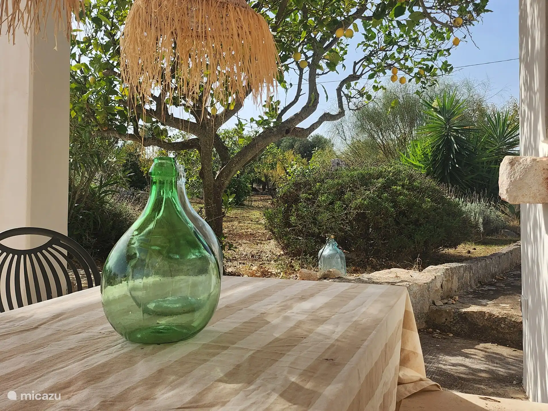 Blick von einer der Terrassen