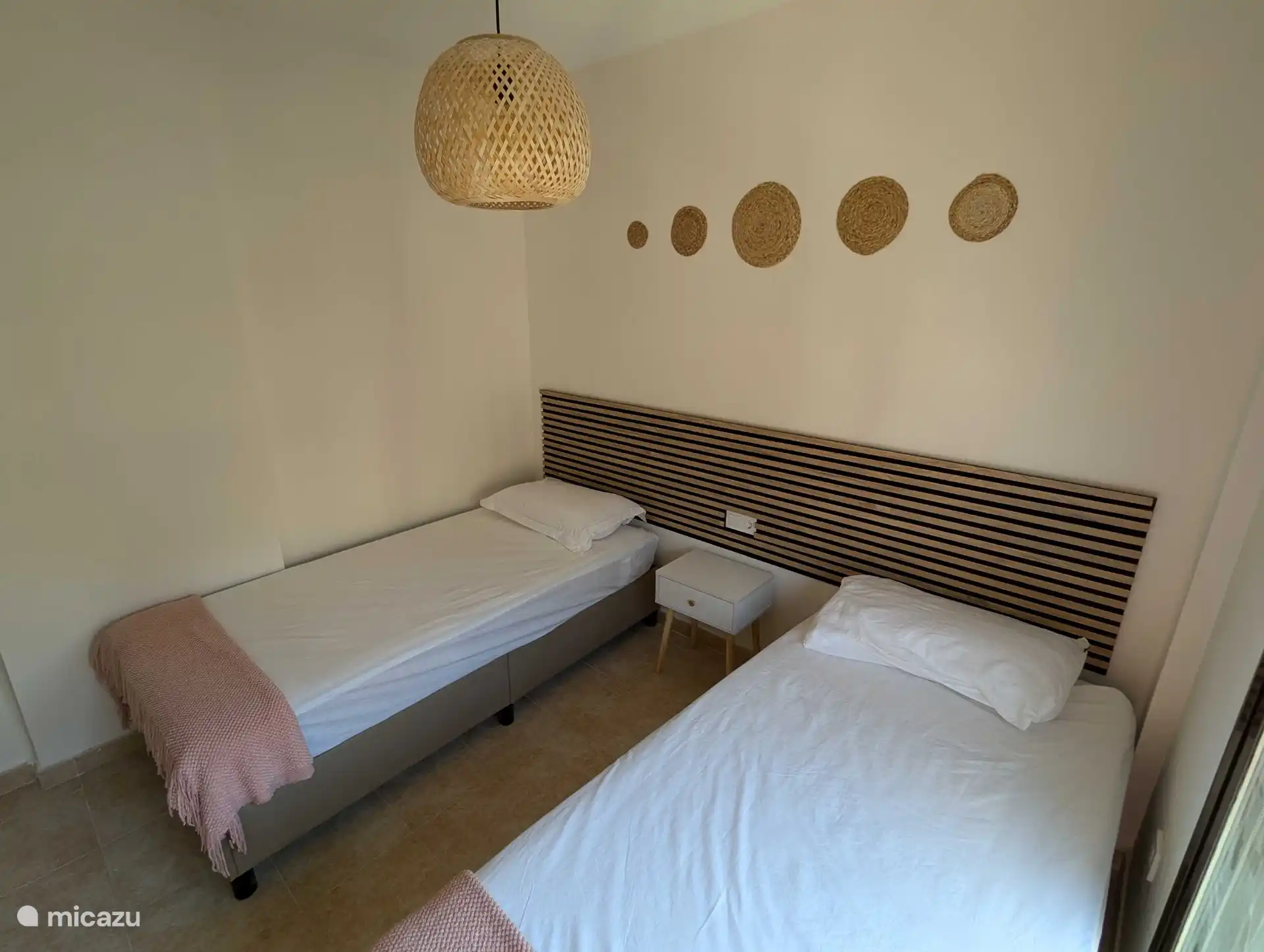 Schlafzimmer 2 mit 2x Einzelbett