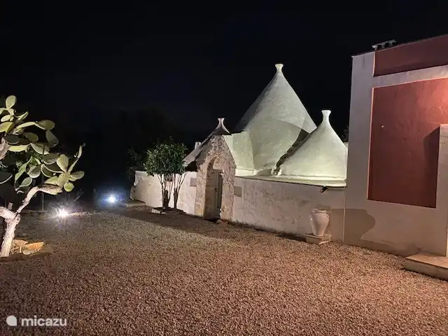 Privater Eingang Trullo von vorne