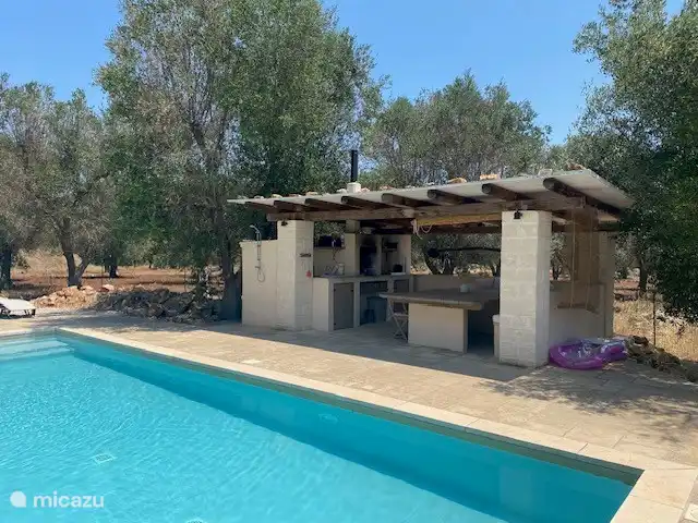 Trullo Sogno l'Estate en Italia, Apulia, Francavilla Fontana - casa de campo / castillo Cocina exterior 25m2