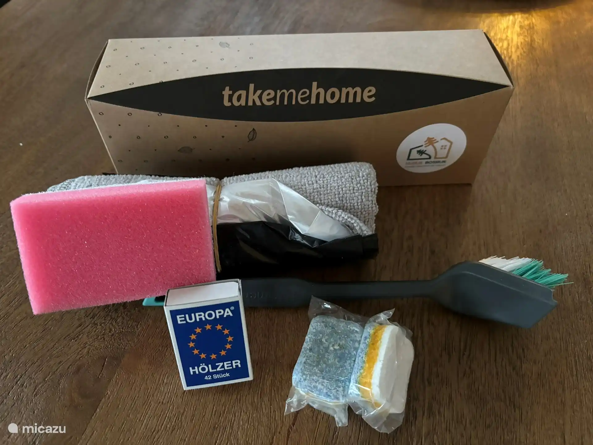 Vous n’avez rien à apporter pour la vaisselle.