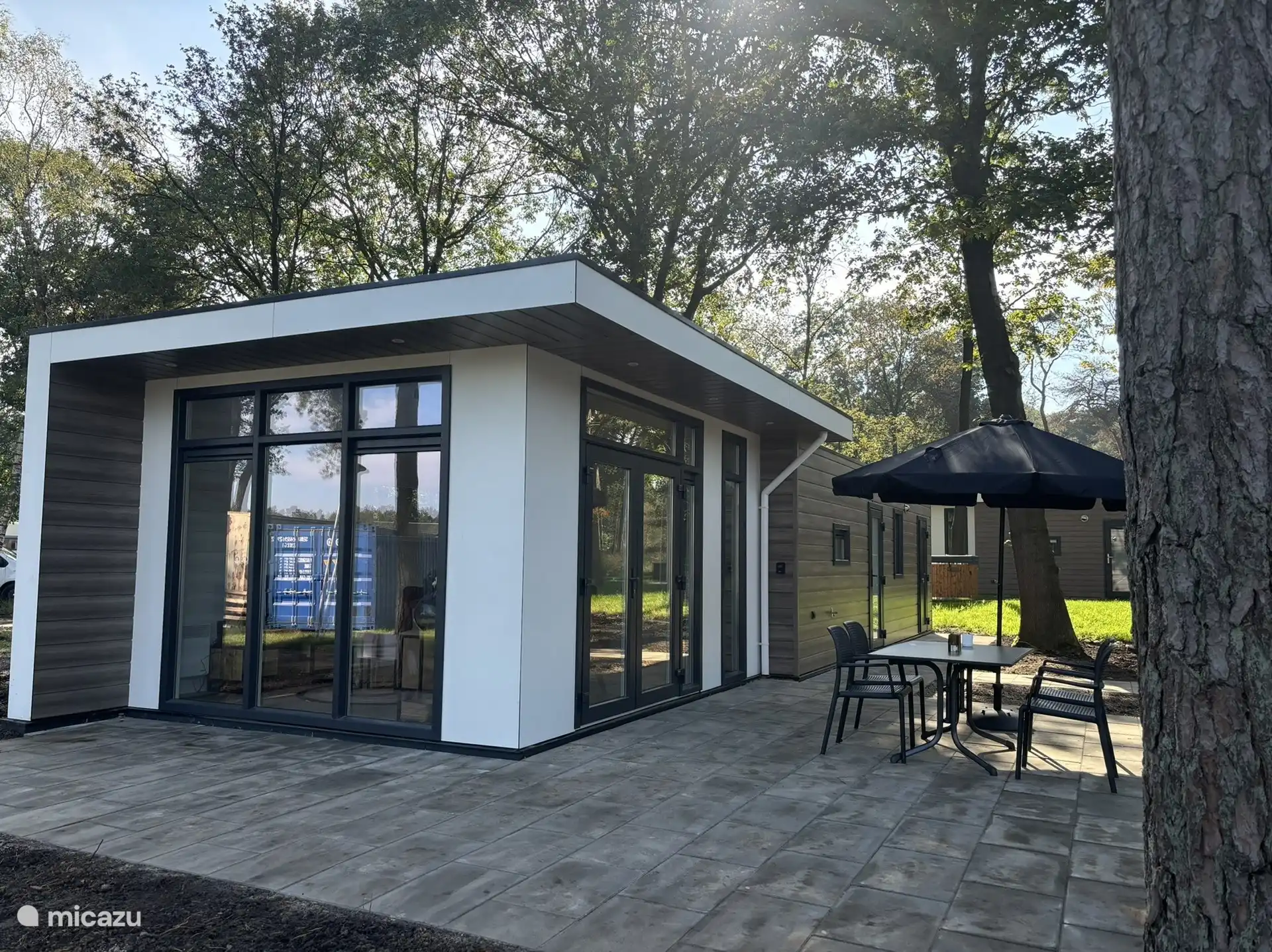 L’extérieur de Huisje Bosrijk.