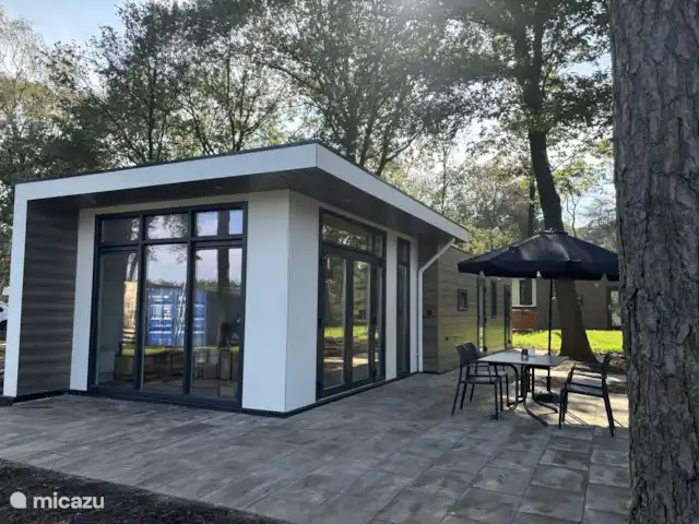Location de Vacances Pays-Bas, Overijssel, Haarle, chalet - Chalet Woody L’extérieur de Huisje Bosrijk.