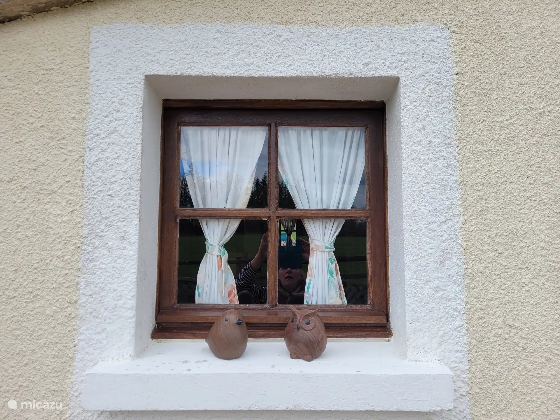 Fenêtre de la chambre