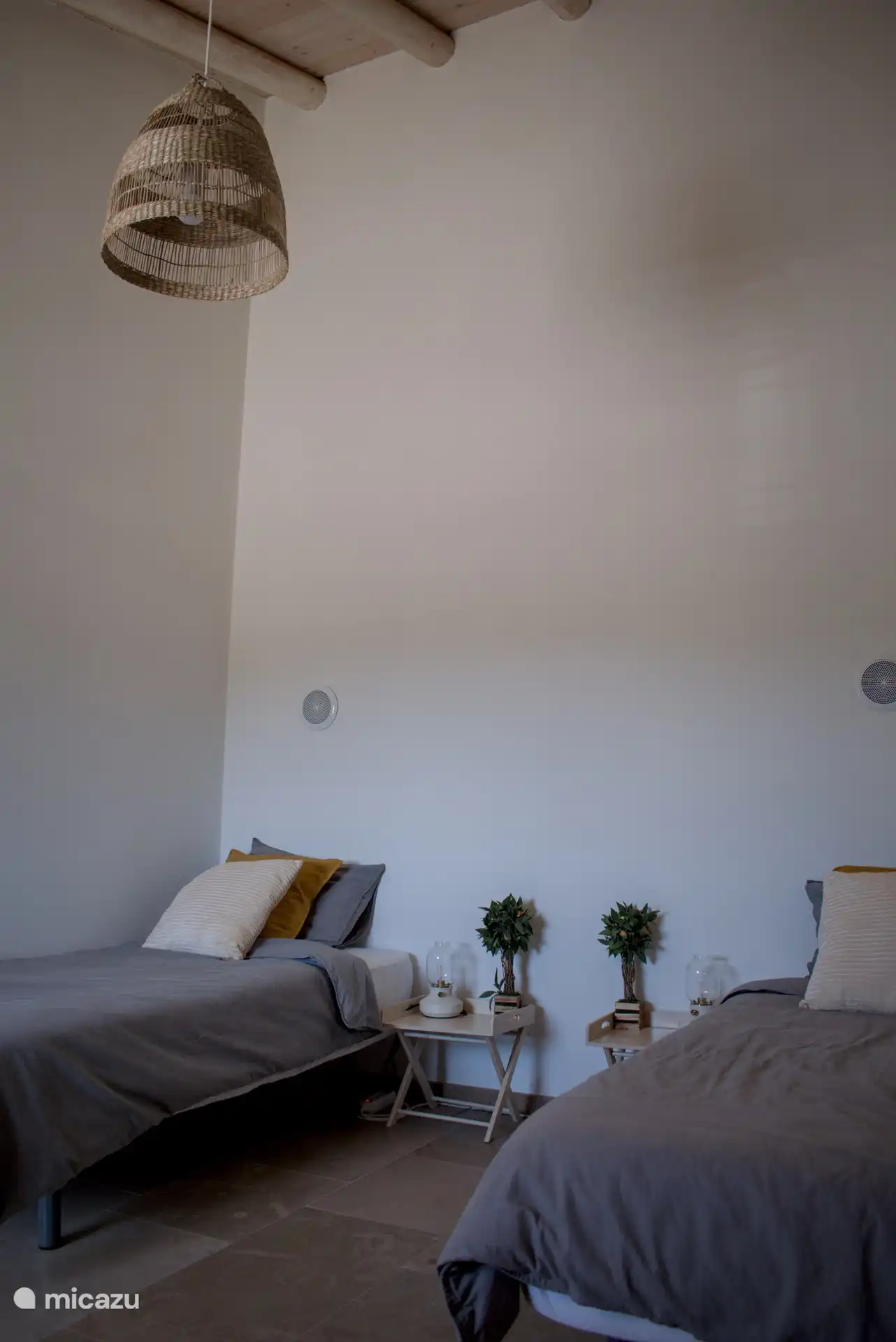 Birnenförmiges Schlafzimmer