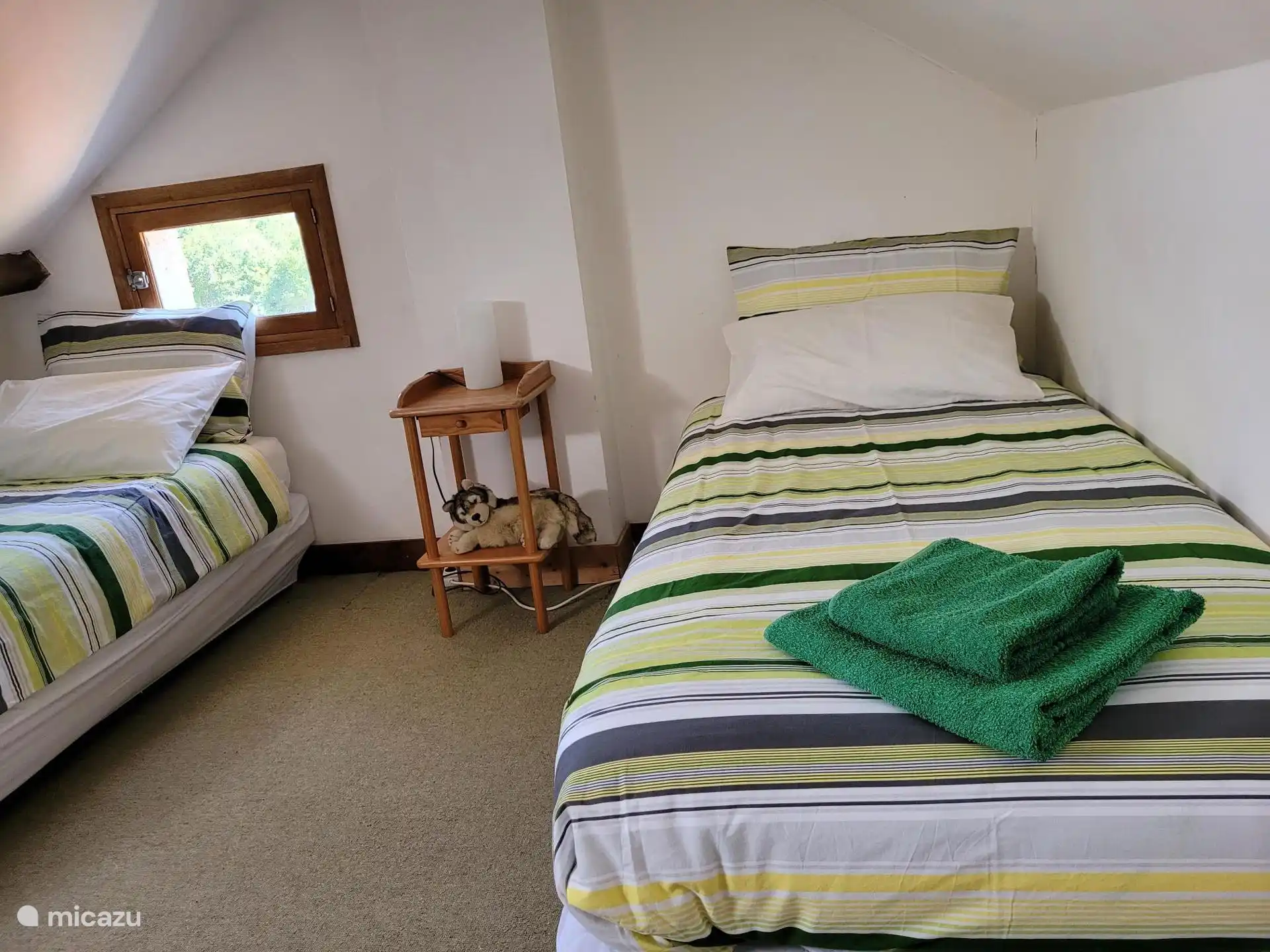 Gite Merlot - Schlafzimmer im Zwischengeschoss