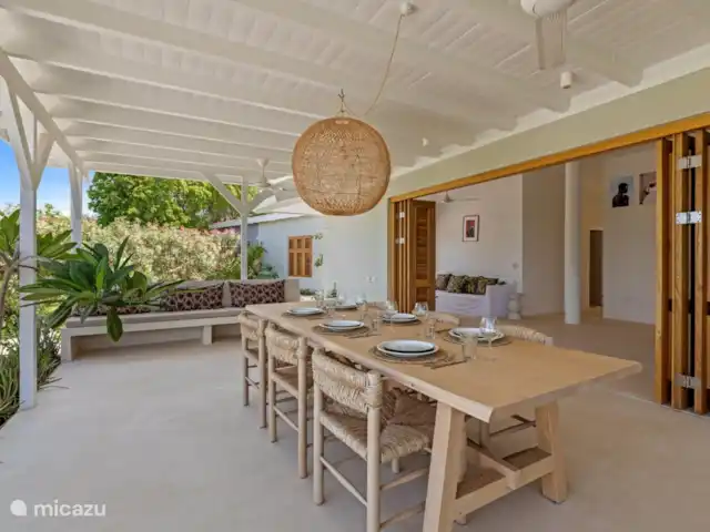 Bungalow 29 en Curazao, Curazao Centro, Piscadera - bungaló Amplia terraza