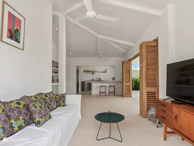 Bungalow 29 en Curazao, Curazao Centro, Piscadera - bungaló Salón comedor con cocina abierta