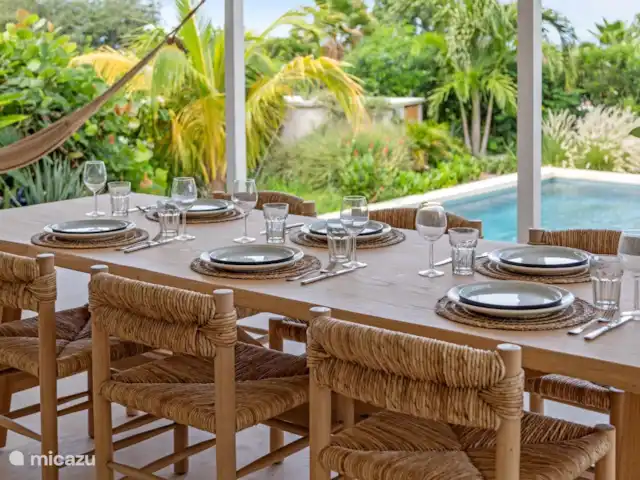 Bungalow 29 en Curazao, Curazao Centro, Piscadera - bungaló Amplia terraza