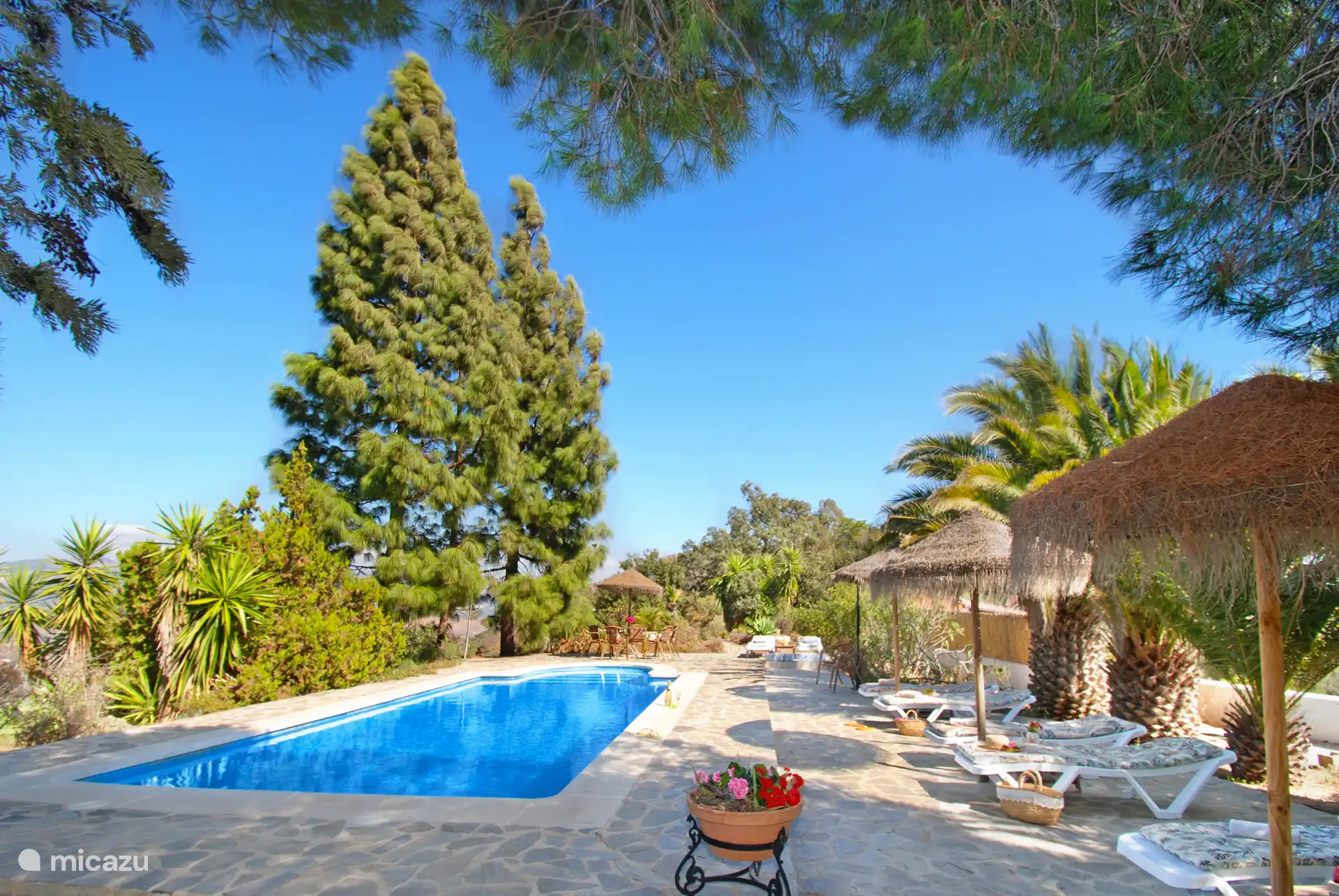 El Patio de la Loma  in Spain, Costa del Sol, Comares - Finca