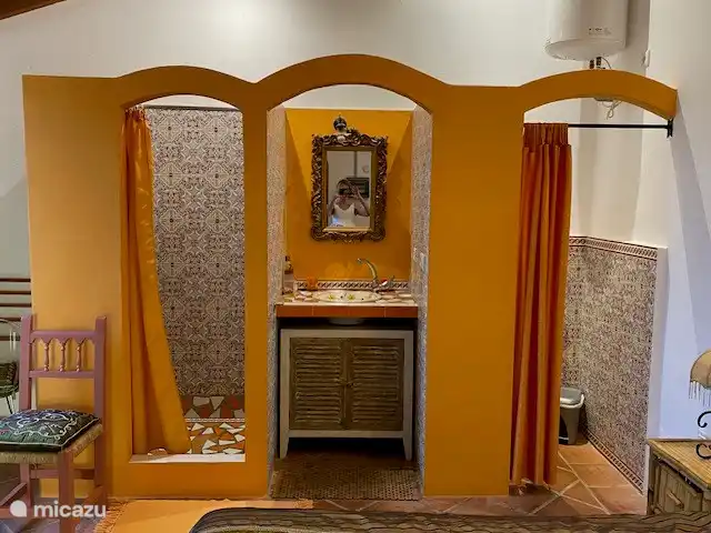El Patio de la Loma  | Espagne, Costa del Sol, Comares - finca Salle patio ; La salle de bain