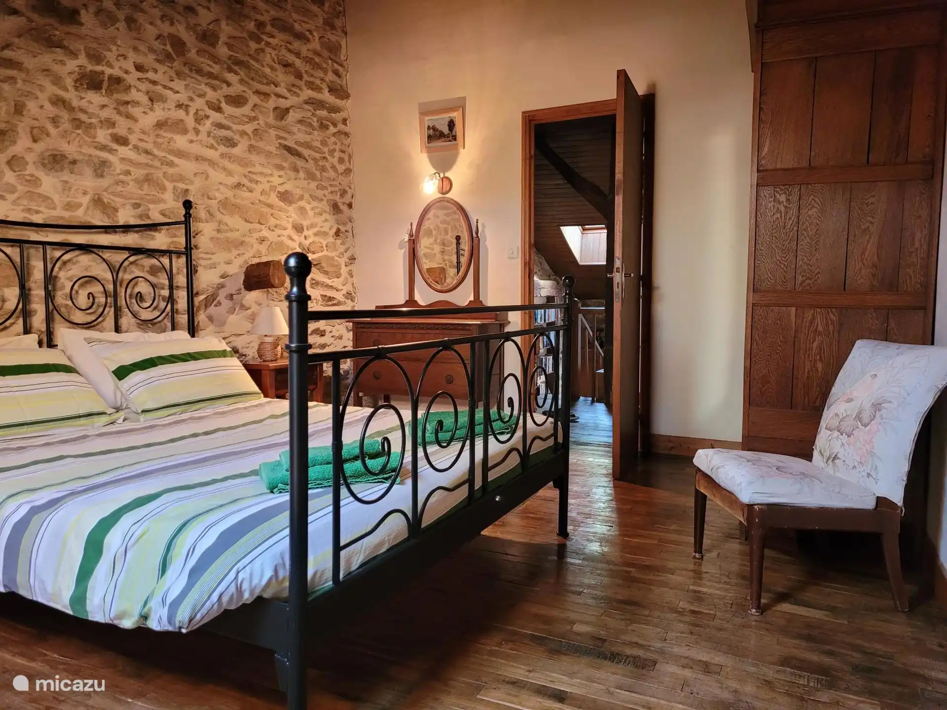 Gite La Vigne - Schlafzimmer für 2 Personen