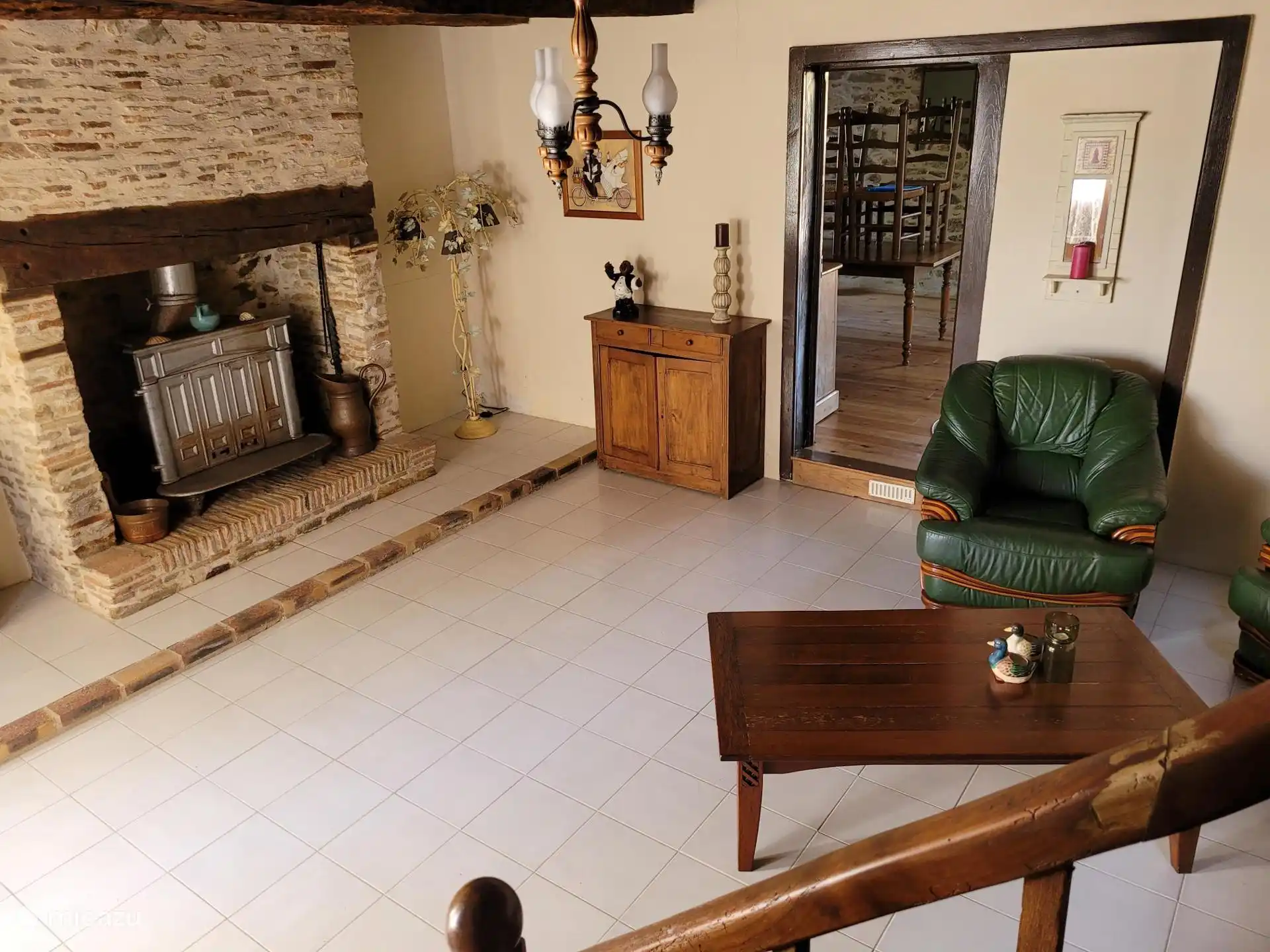 Gite La Vigne rechte Ecke