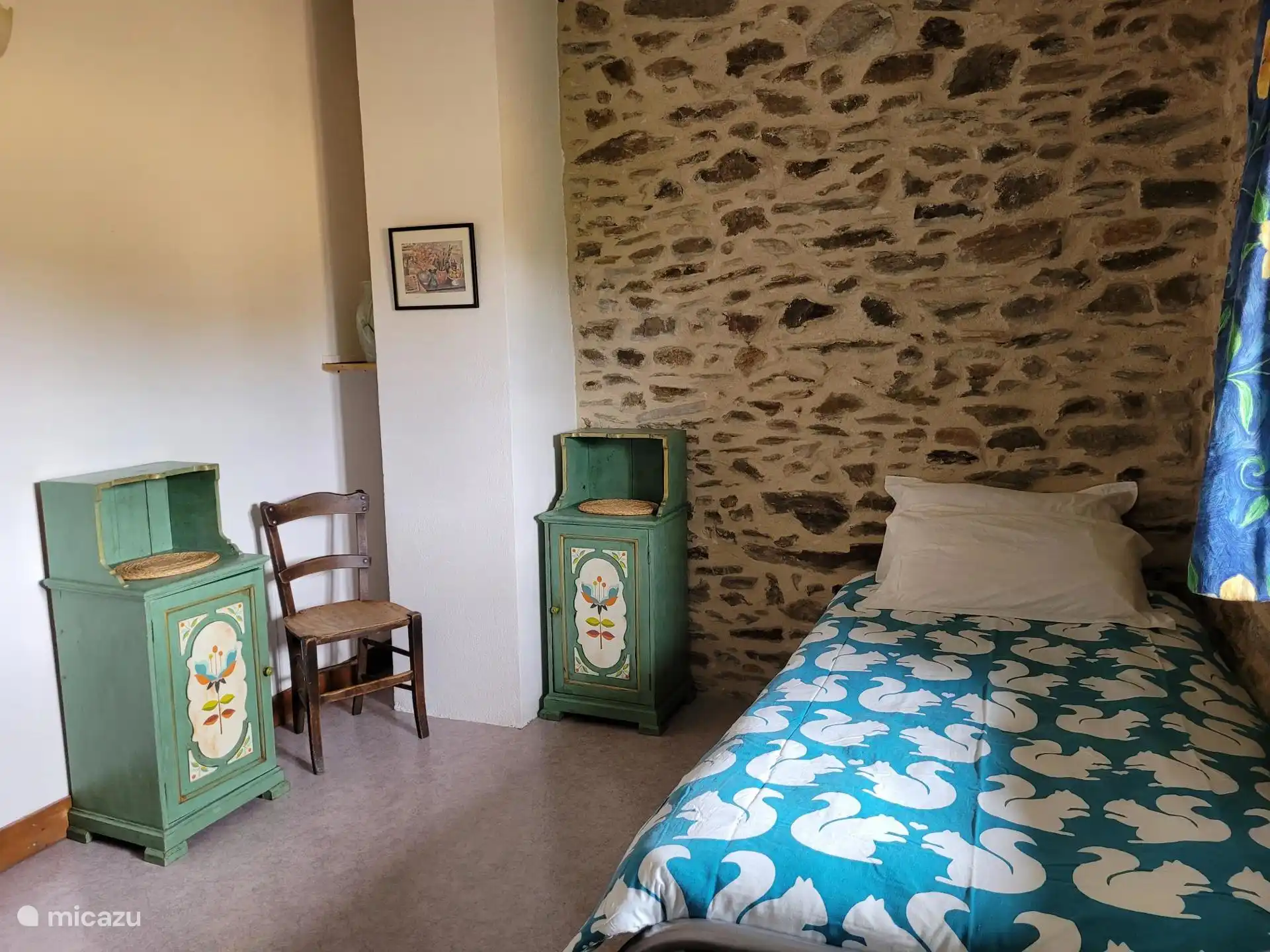 Schlafzimmer zwei 1-Personen-Betten