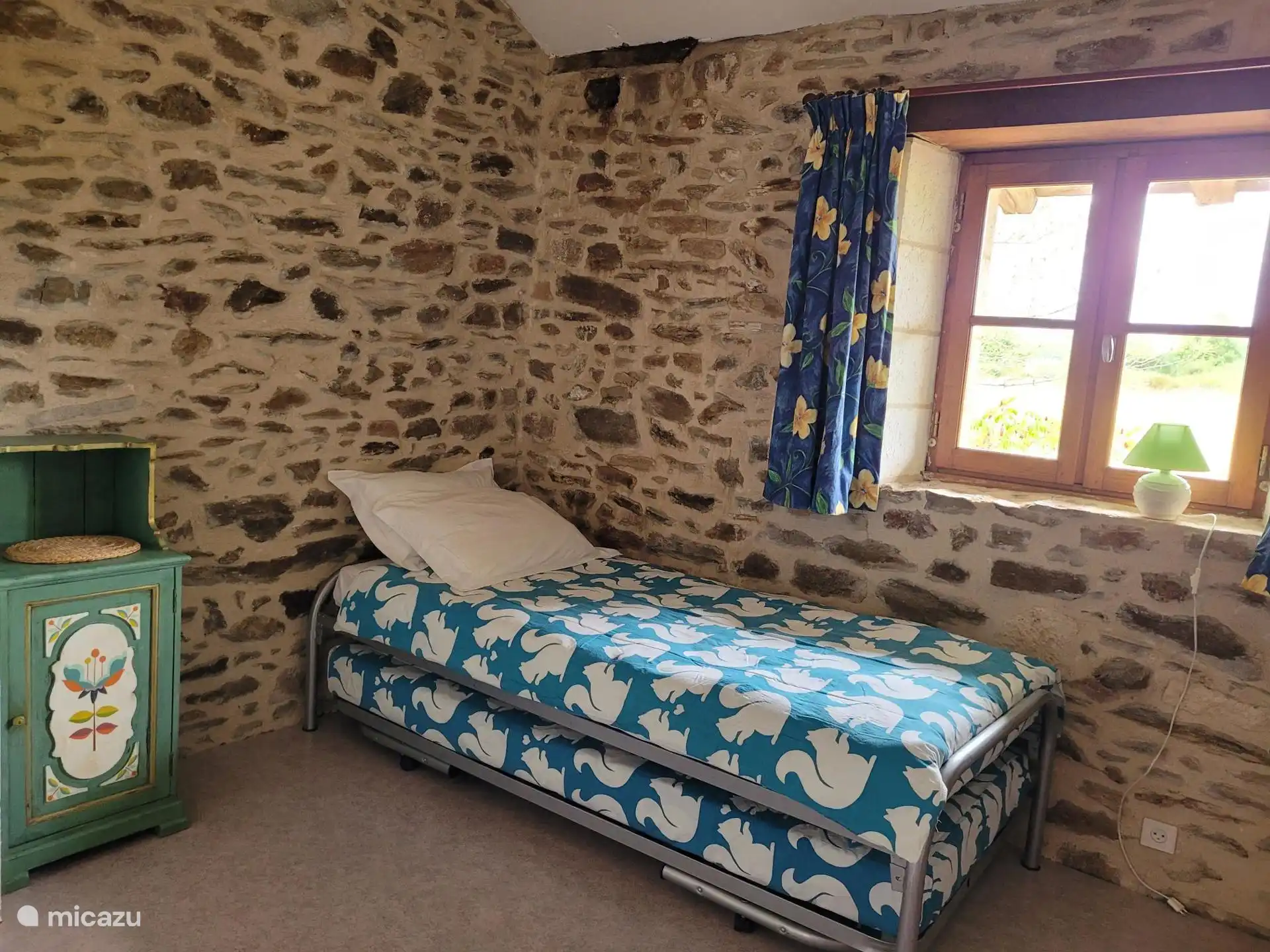 Schlafzimmer zwei 1-Personen-Betten