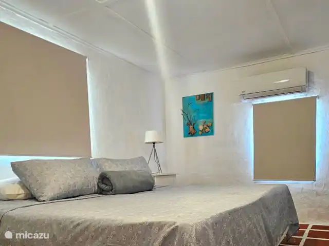 geschakelde woning huren in Aruba, Centraal Aruba, Savaneta – Natural Paradise Guesthouse Slaapcomfort is onze prioriteit. Dit grote 2 persoonsbed slaapt uitermate heelijkweg.