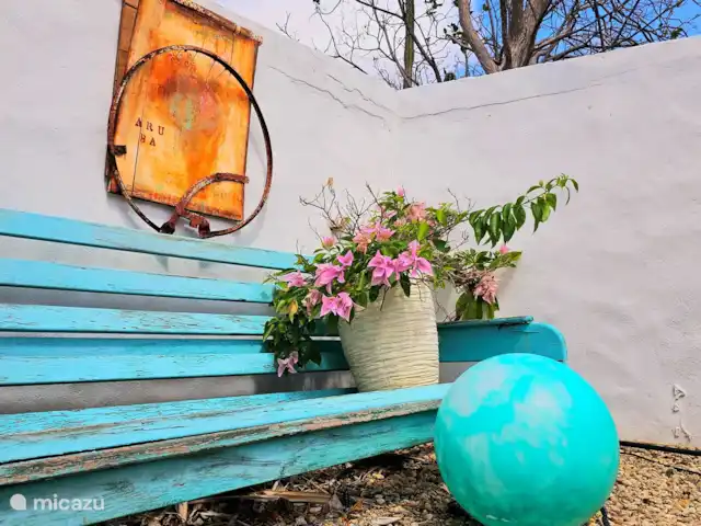 geschakelde woning huren in Aruba, Centraal Aruba, Savaneta – Natural Paradise Guesthouse Altijd een leuke hoek voor een foto