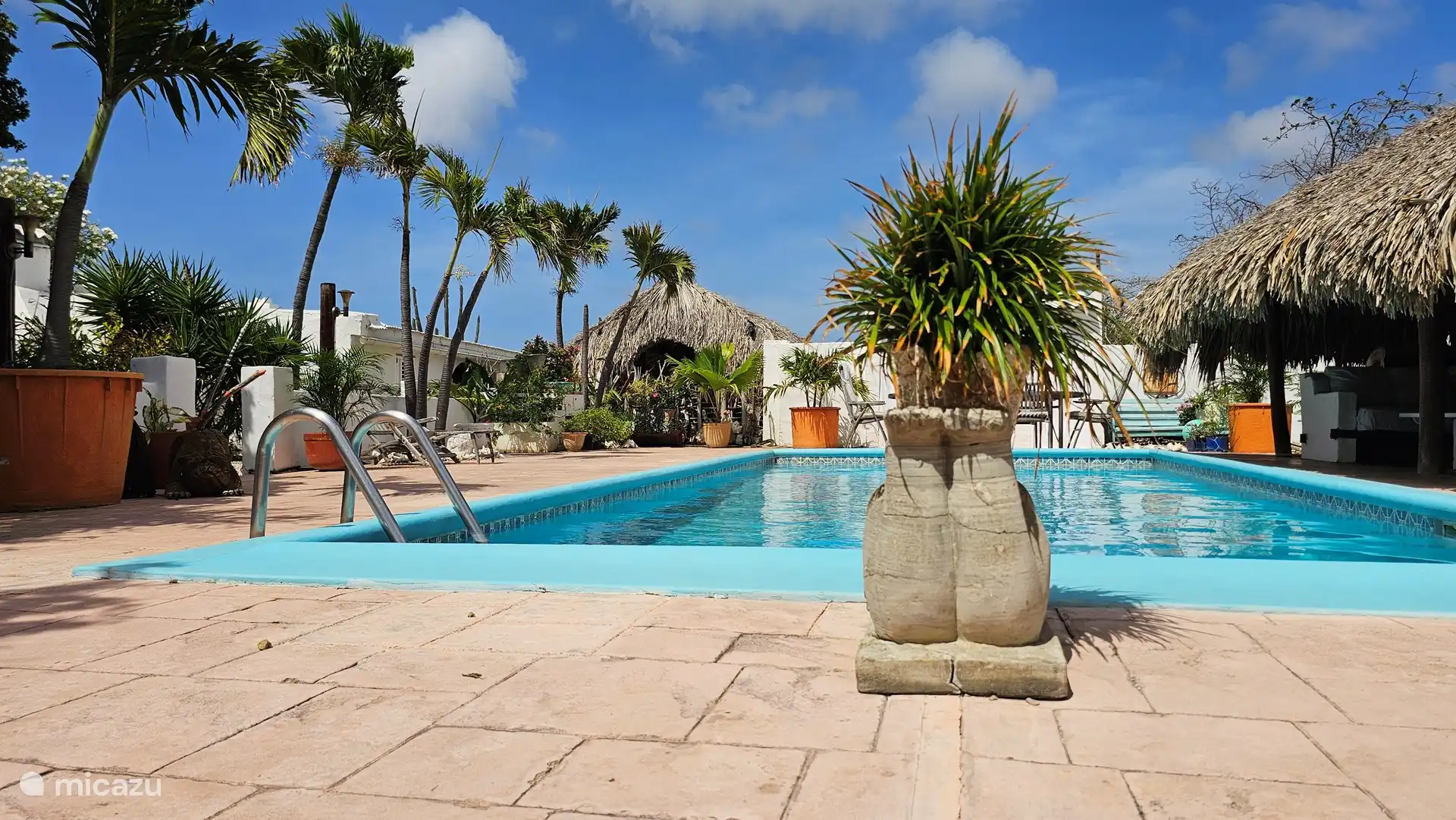 Disfrute de su propia piscina privada en paz.