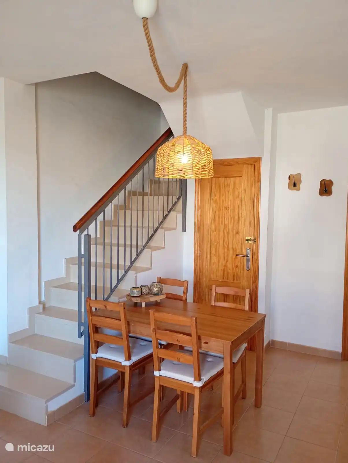 Eettafel in de woonkamer