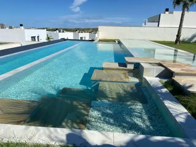 Location de Vacances Espagne, Costa Blanca, Rojales, appartement - Appartement élégant avec piscine privée Piscine commune
