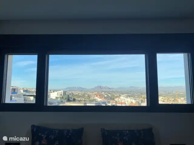 Location de Vacances Espagne, Costa Blanca, Rojales, appartement - Appartement élégant avec piscine privée Chambre avec vue sur les montagnes