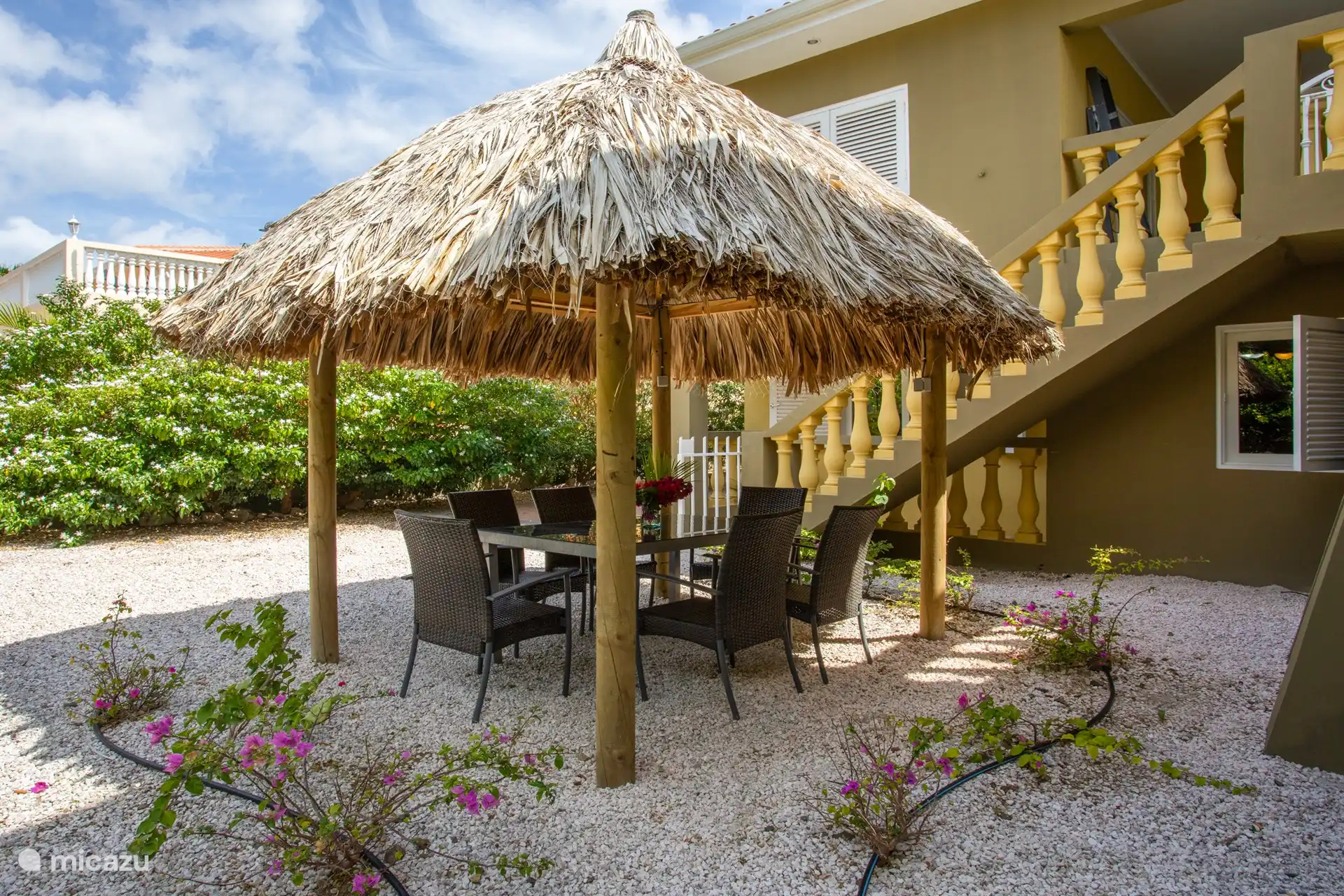 Sitzgelegenheiten im Freien in der Wohnung