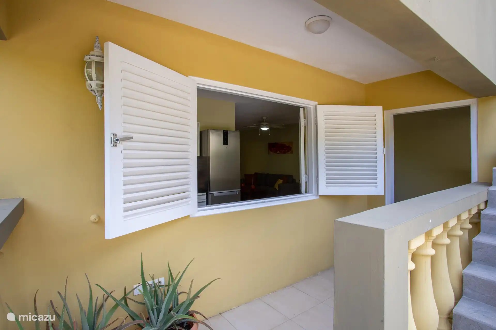 Außenjalousien Küche der Wohnung