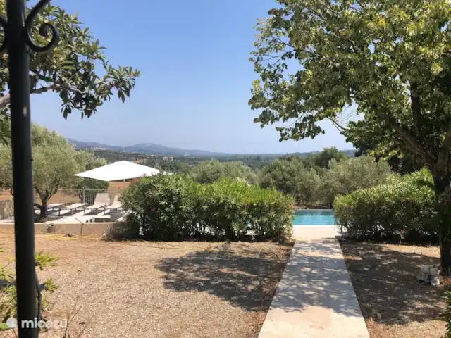vakantiehuis huren in Frankrijk, Côte d´Azur, Cogolin – Maison le Galino Tuin