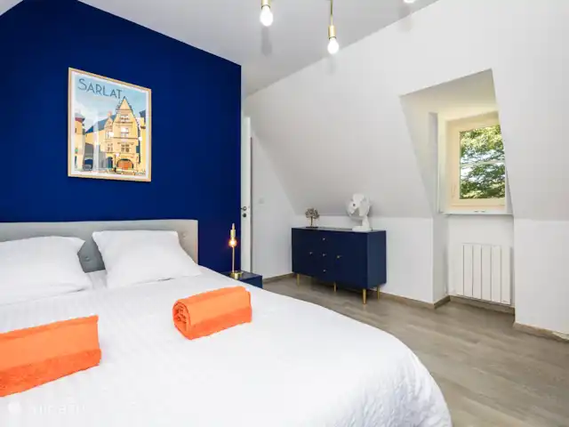 Flor de Châtaigne en Francia, Dordoña, Carsac - casa vacacional Dormitorio