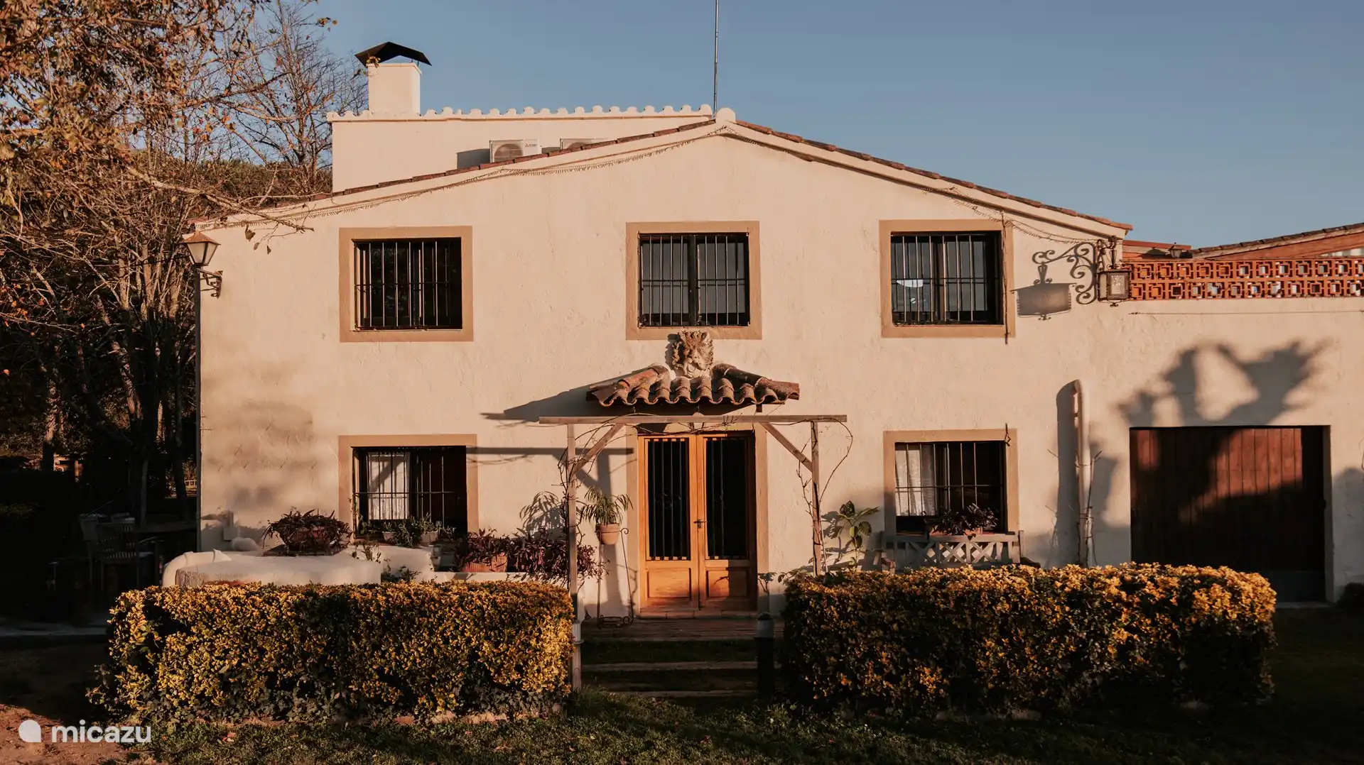 L’avant de la maison