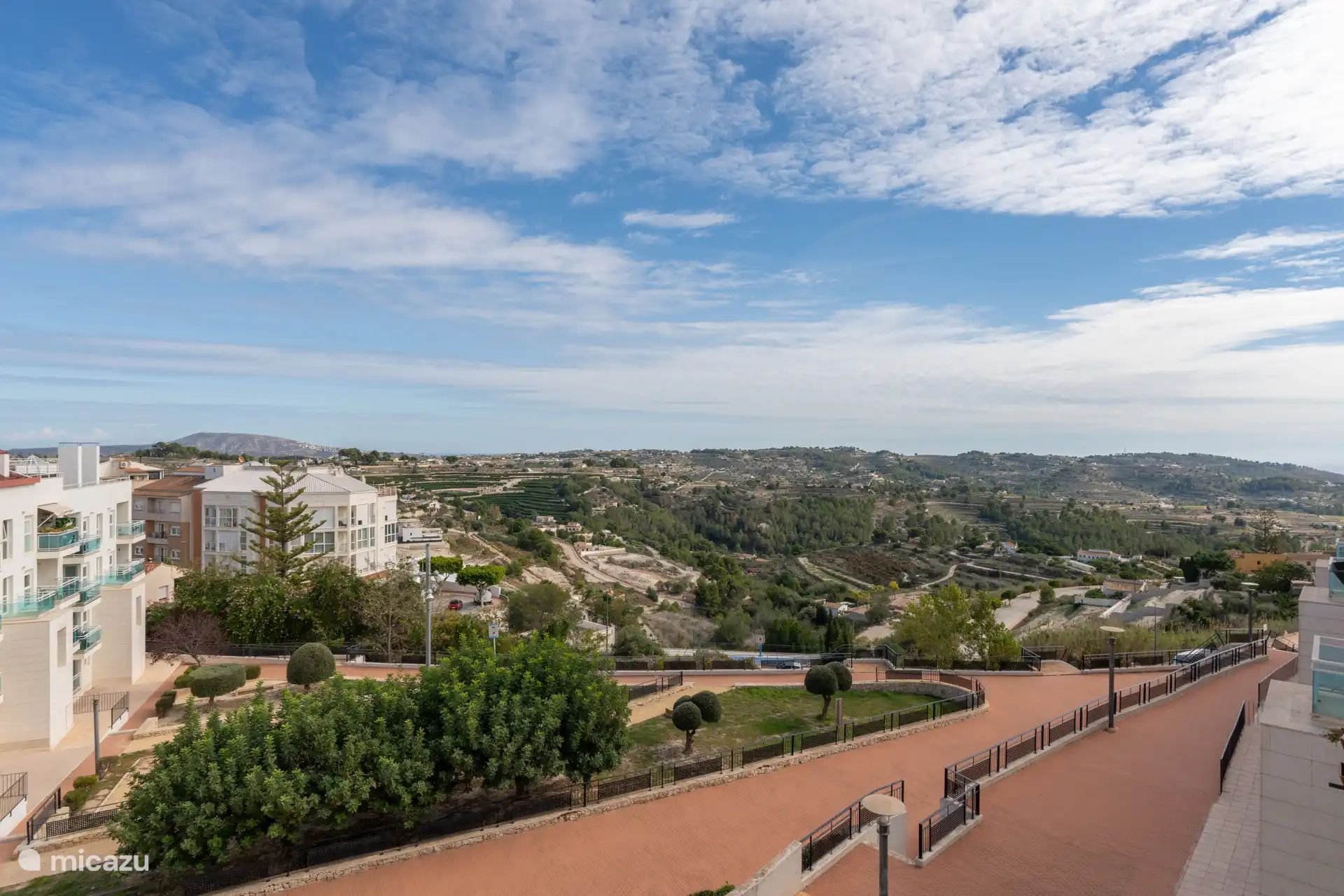 Vue depuis le balcon