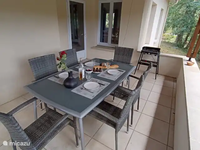 Colombard | France, Charente, Brossac - maison de vacances La terrasse couverte