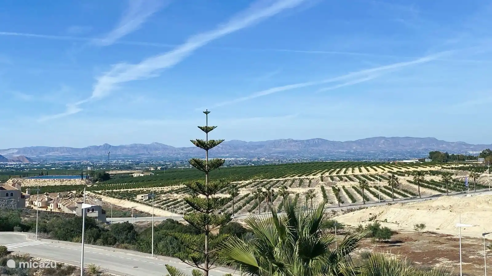 Blick von der Dachterrasse nach links