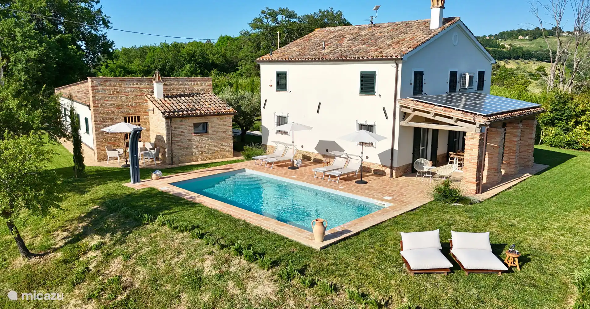 vakantiehuis huren in Italië, Marche, Serra de’ Conti  – Casa Sette Cipressi