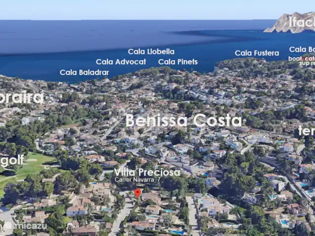 Villa Preciosa | Benissa | Moraira | Espagne, Costa Blanca, Benissa - villa Villa près du terrain de golf et de nombreuses belles baies avec de bons restaurants
