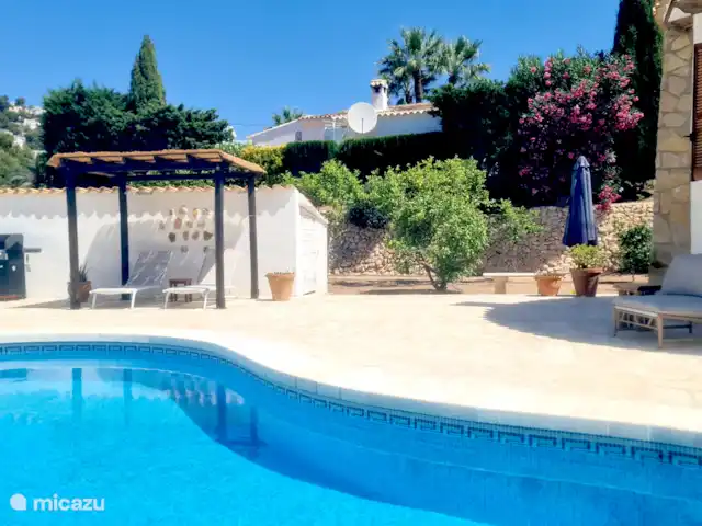 Villa Preciosa | Benissa | Moraira | Espagne, Costa Blanca, Benissa - villa Jardin côté terrasse