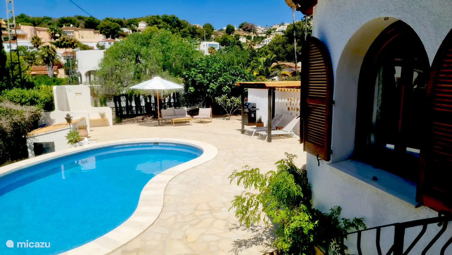 Garten von der Terrasse