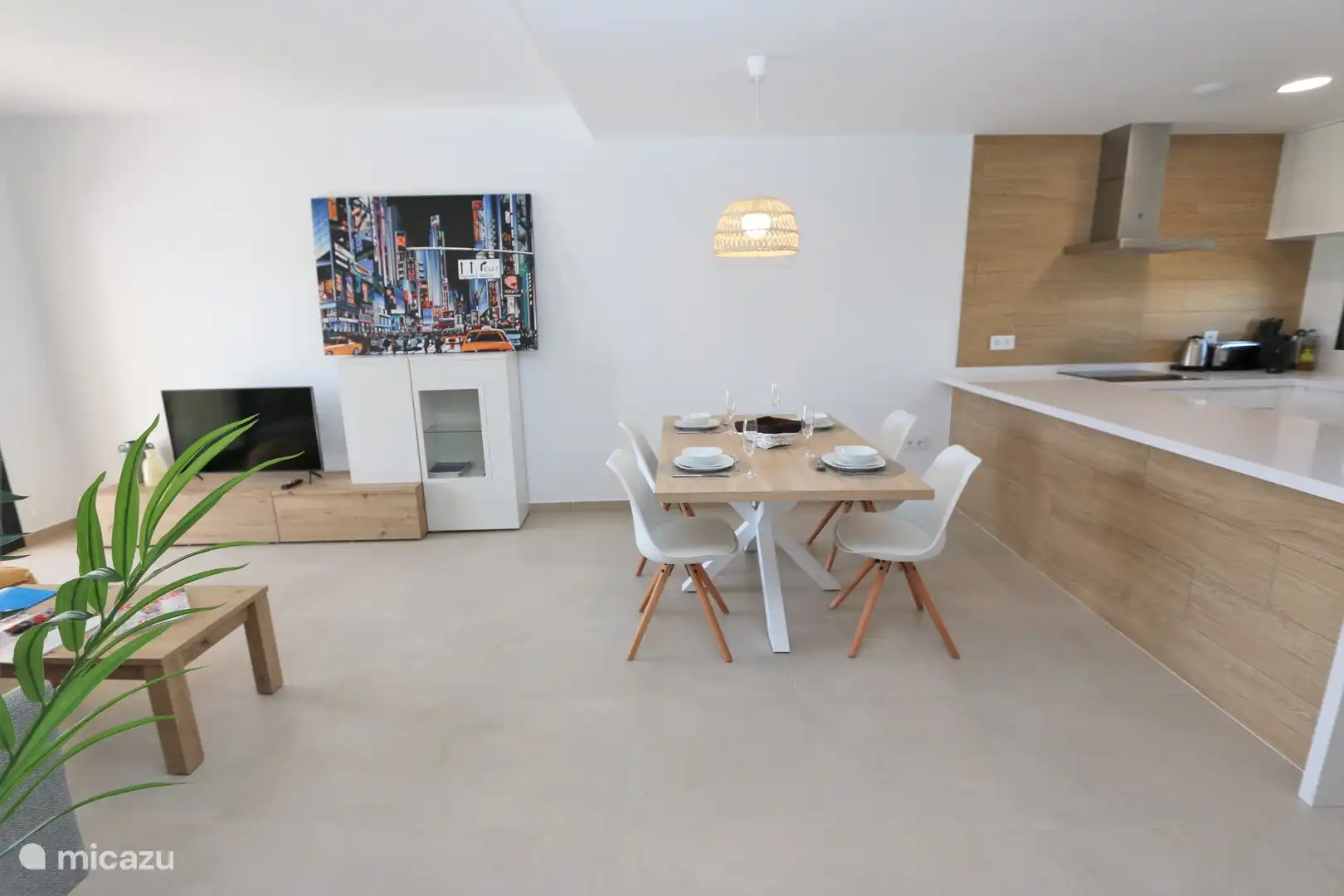 Überblick über das Wohnzimmer.