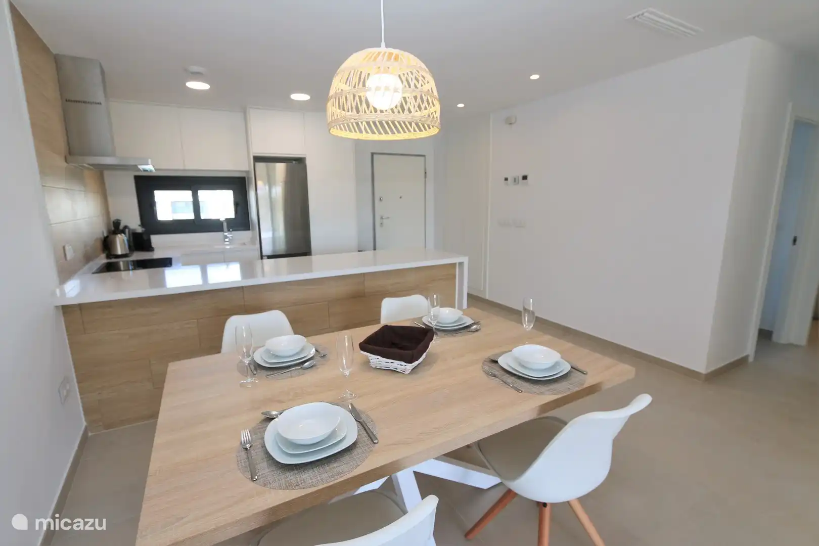 Essbereich für 4 Personen.