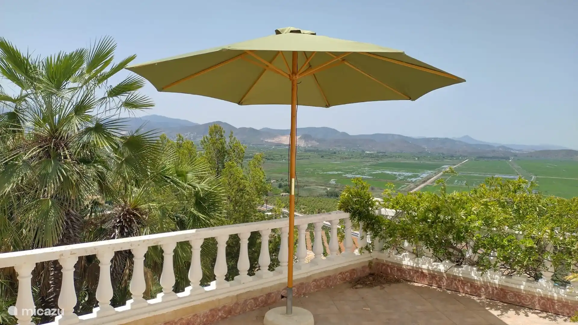 Der Blick von einer der Terrassen