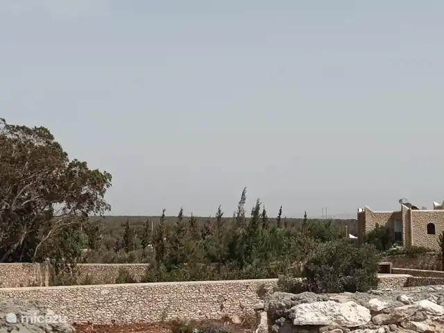 pension / guesthouse / privékamer huren in Marokko, Marrakech-Safi, Essaouira – M birika Villa uitzicht op de omgeving